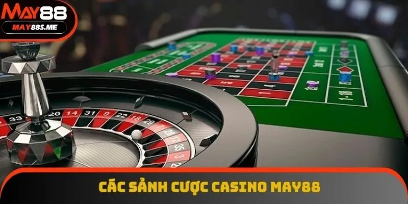 Các sảnh cược được cung cấp tại casino May88 Các sảnh cược được cung cấp tại casino May88
