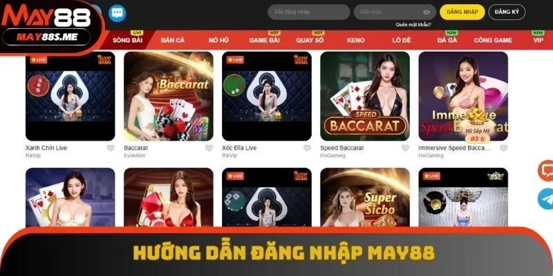 Hướng dẫn đăng nhập May88 Hướng dẫn đăng nhập May88