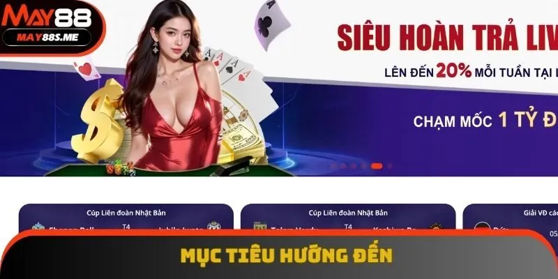 Mục tiêu trong tương lai của nhà cái top 1 hiện nay